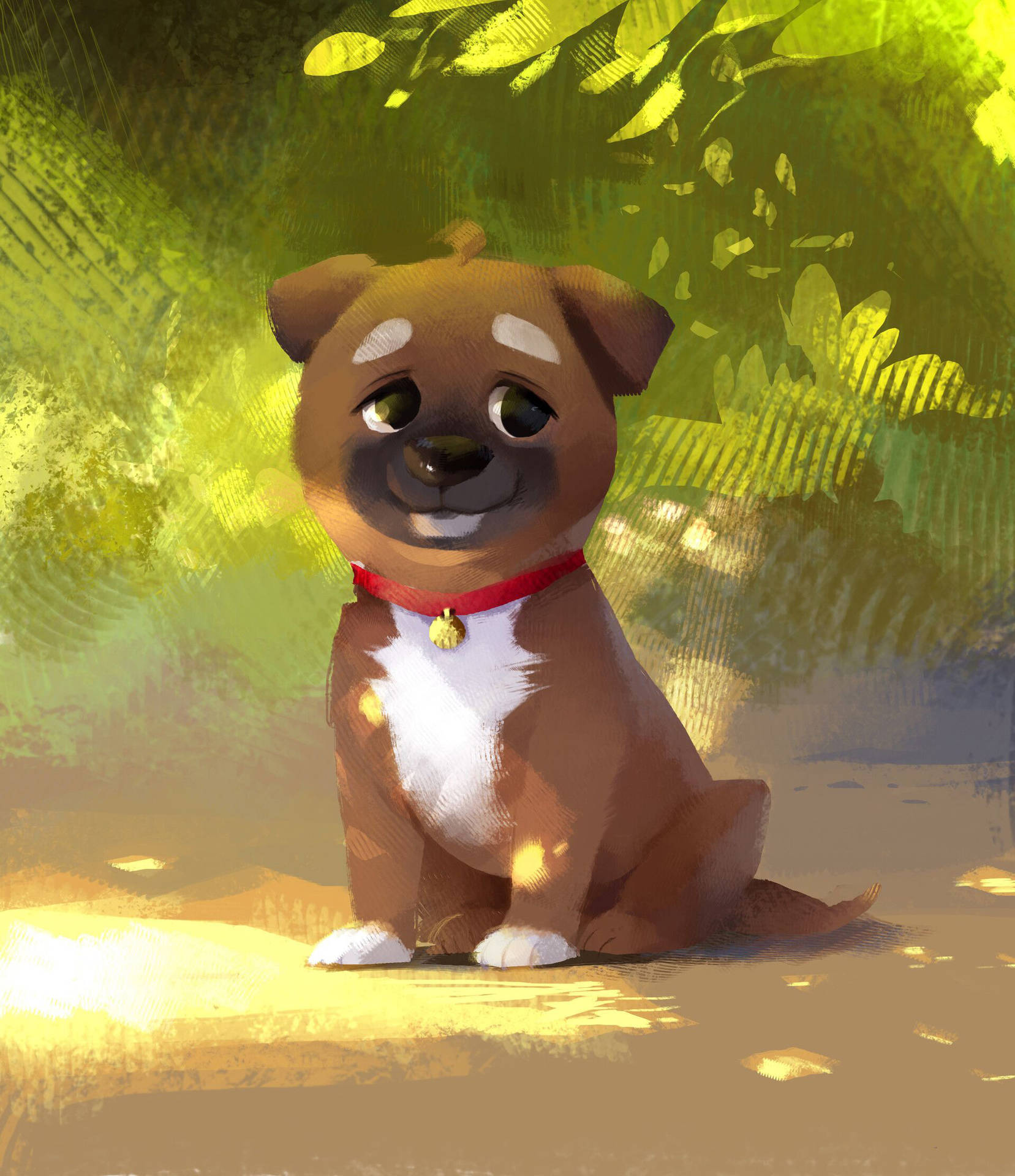 Dog Art Wallpaper