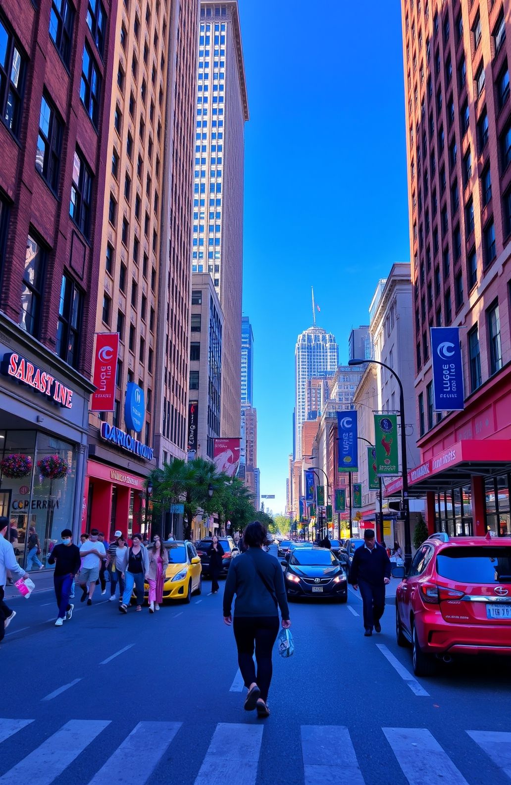 City Street Background
