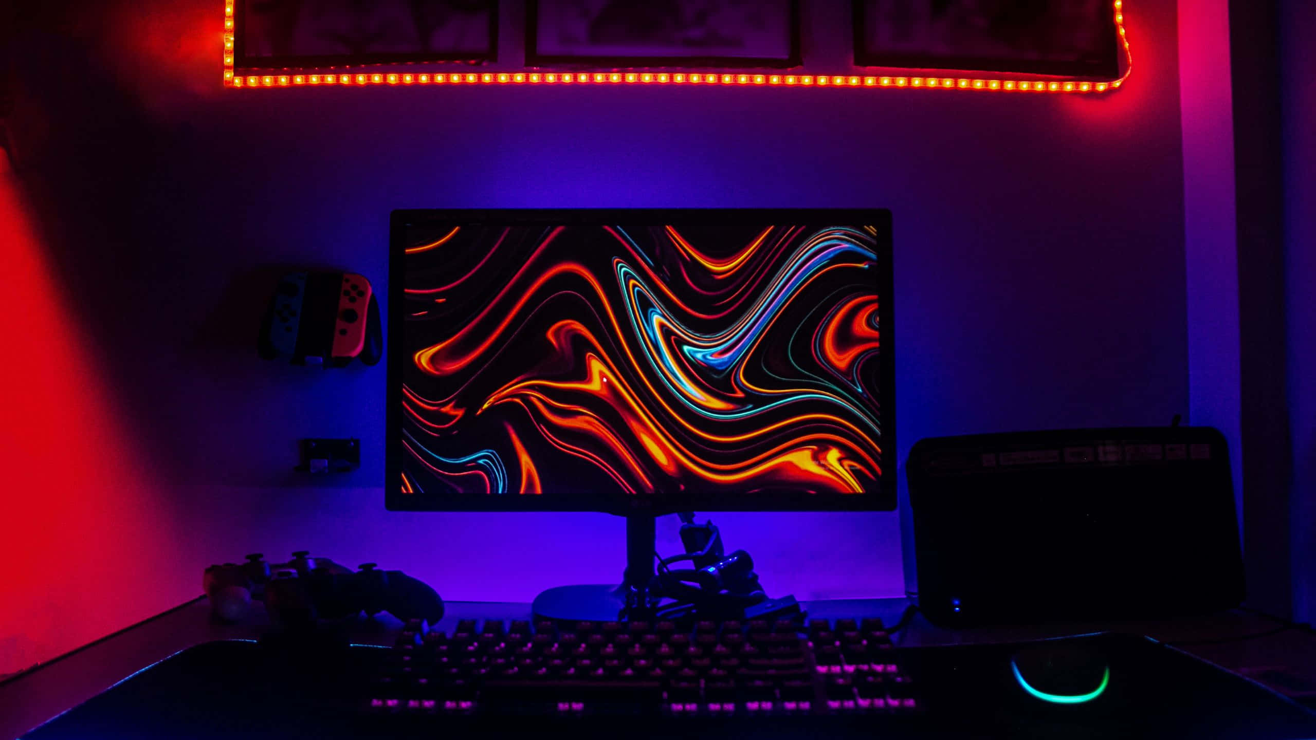 Gaming Banner Background Wallpaper