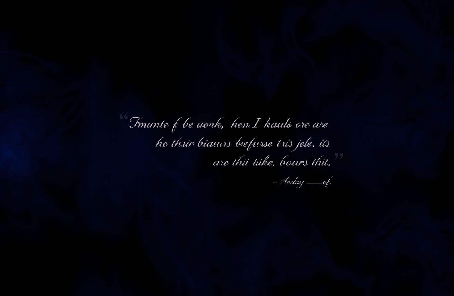 Deep Dark Quotes Wallpaper