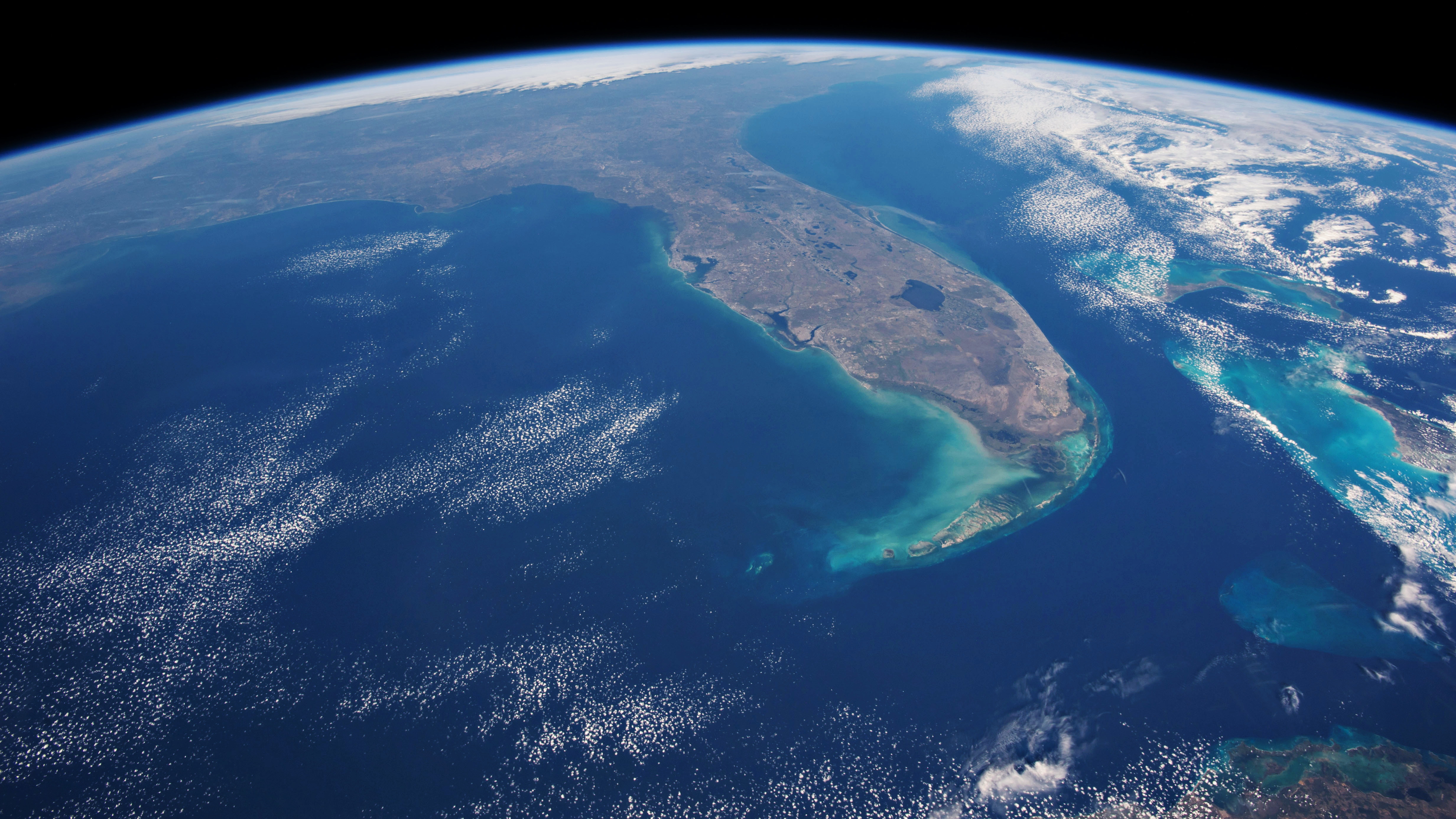 Florida From Space Hd Wallpaper Wide Screen 1080p 2k 4k