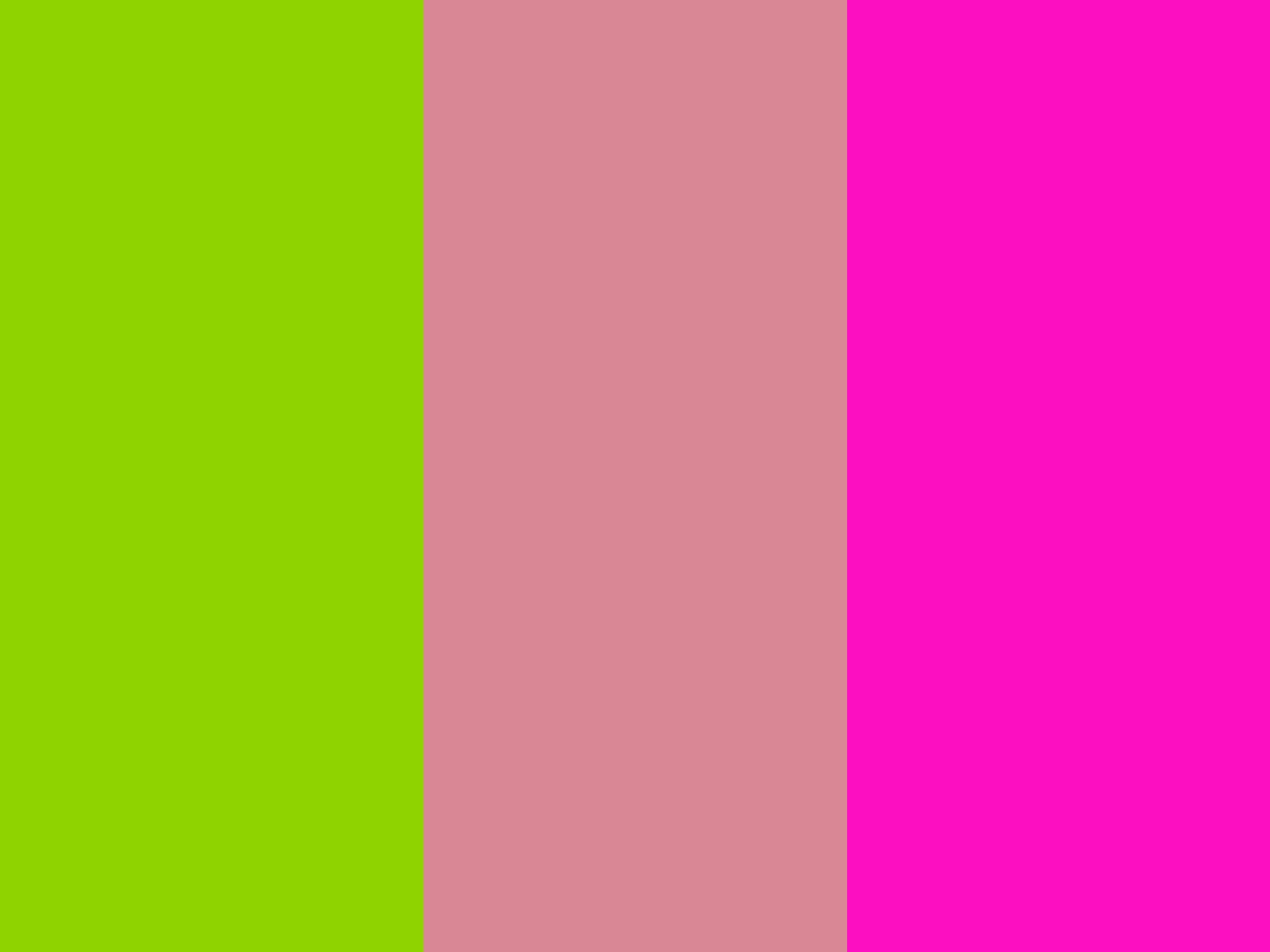  Sheen Green Shimmering Blush and Shocking Pink Three Color Background