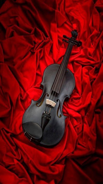Wallpaper Black Violin For Your Nokia