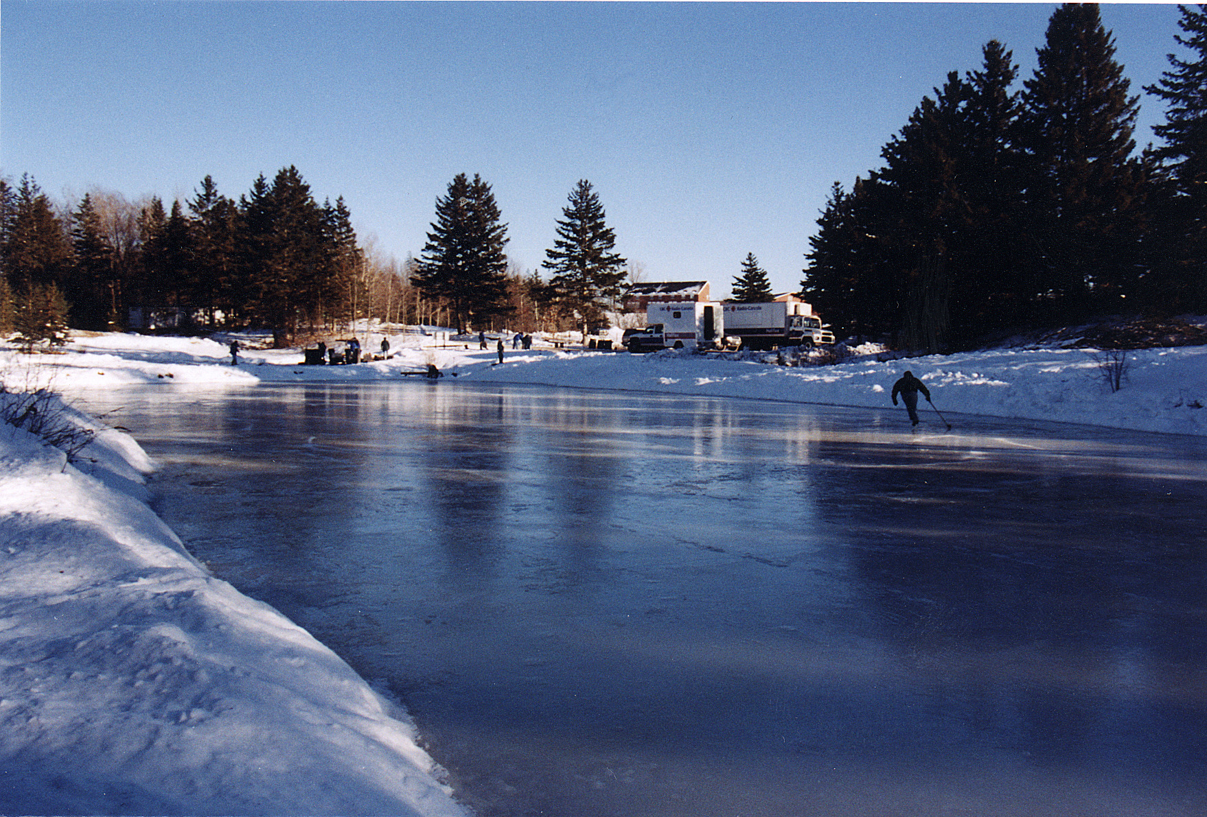 Pond Hockey Background Long Windsor Nova