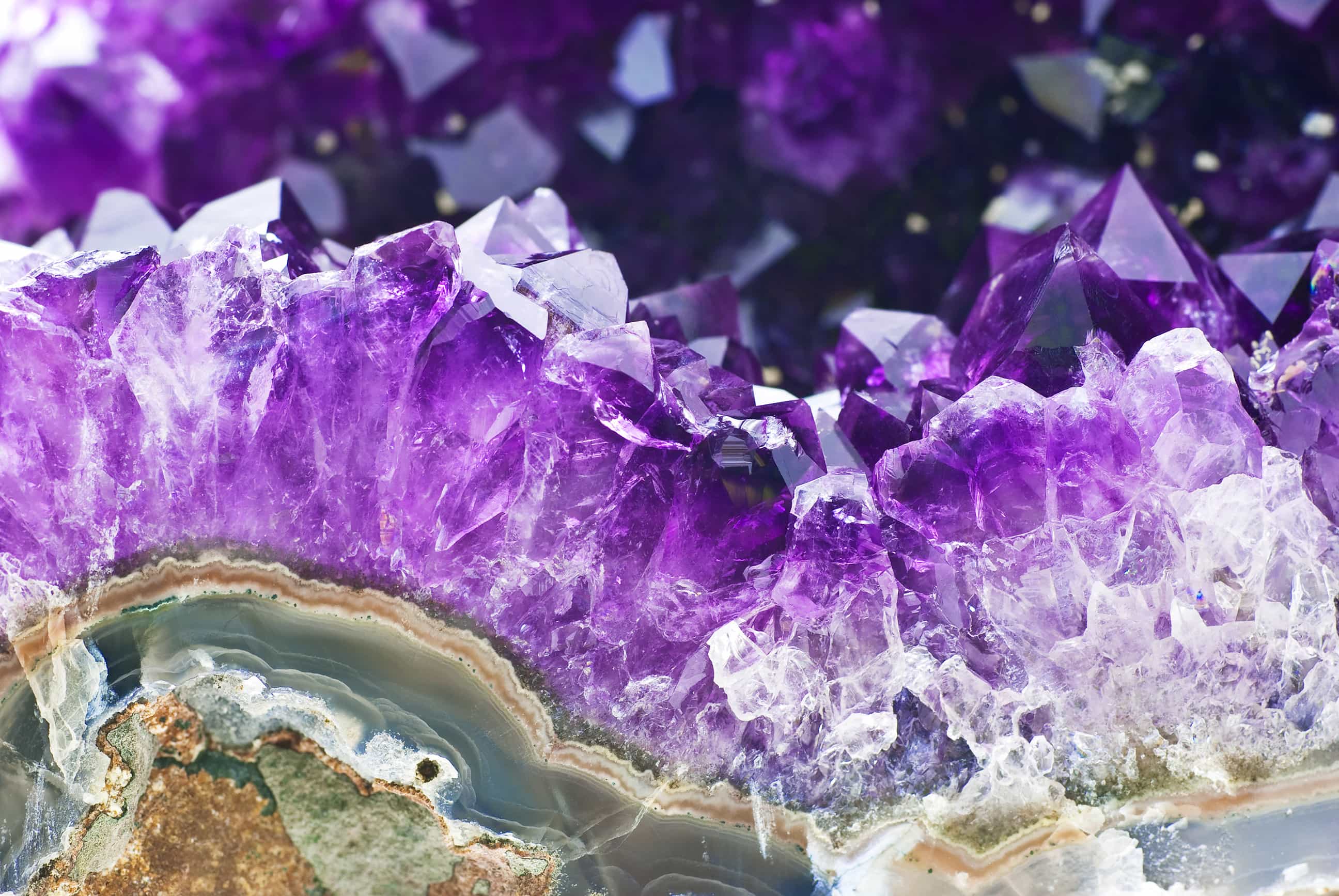 Amethyst Crystal Wallpaper