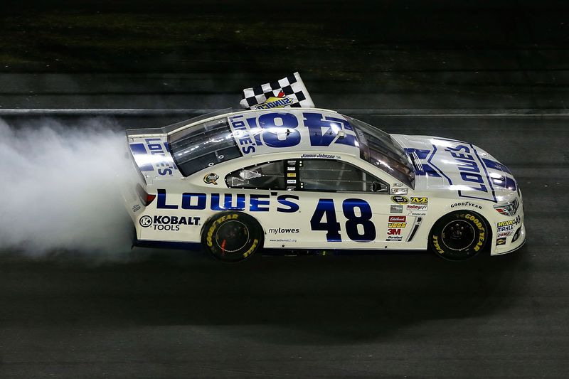 Jimmie Johnson Picked Up His Fourth Win Of The With Season