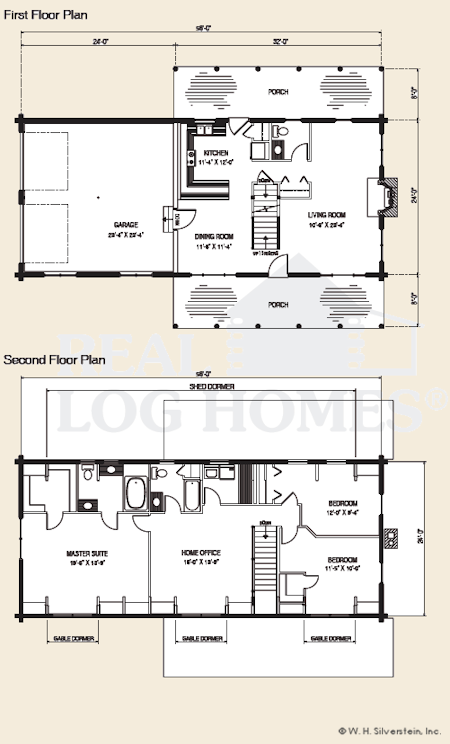 Free Download Plan 3 Bedroom Log Home Luxury Ranch Homes