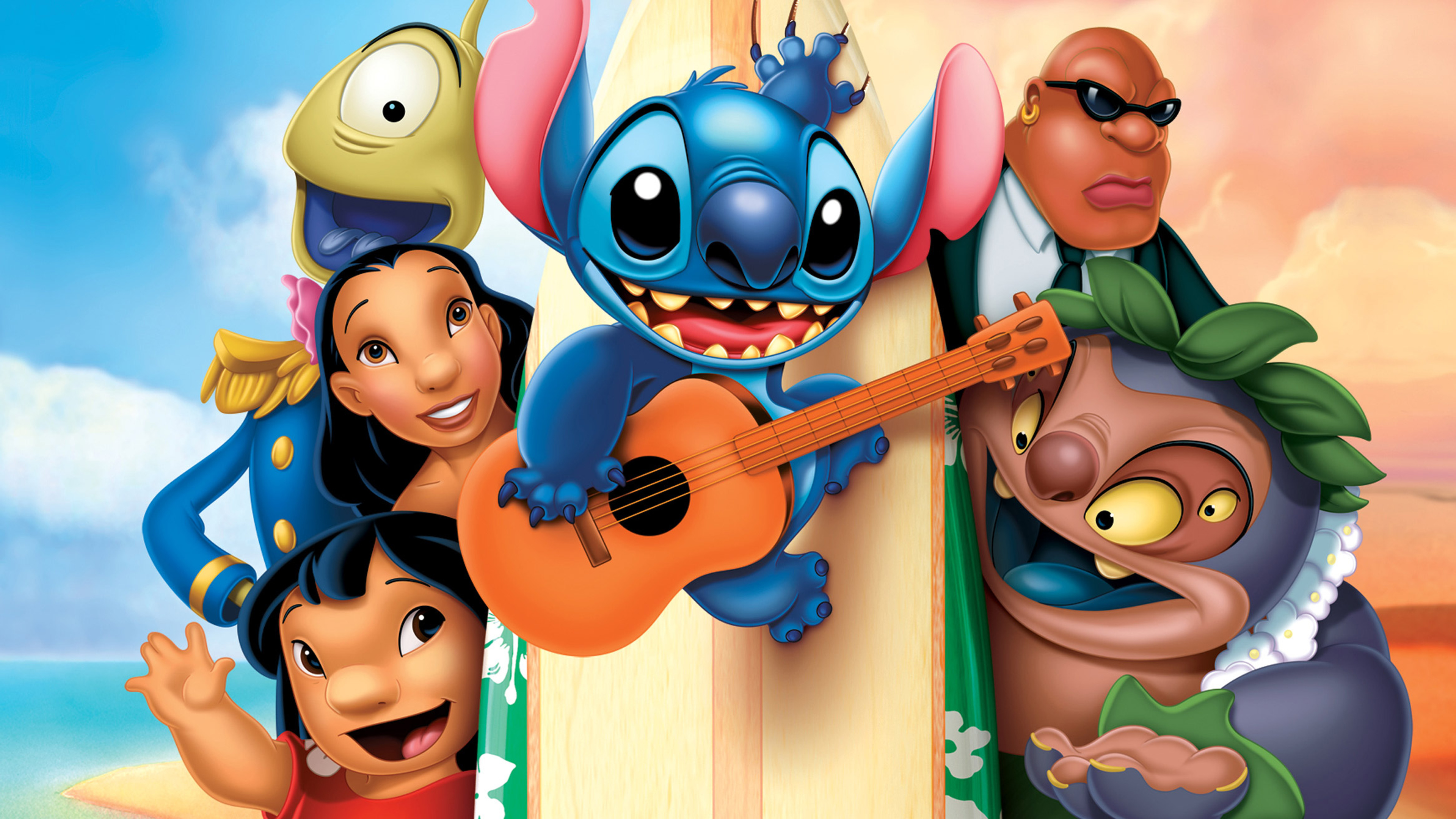 Lilo And Stitch Animated Movie 4k HD Wallpaper Image Photos Picture