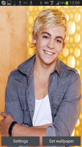 Ross Lynch Live Wallpapers App for Android
