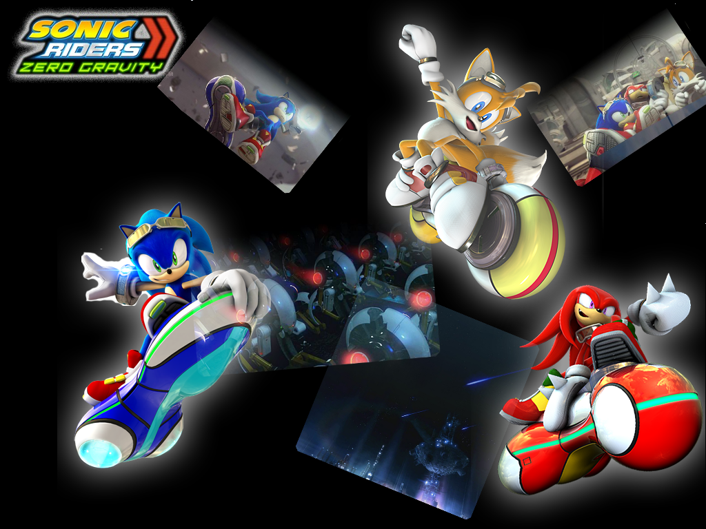 Tails Mega Site Wallpaper Sonic Riders E Zero Gravity