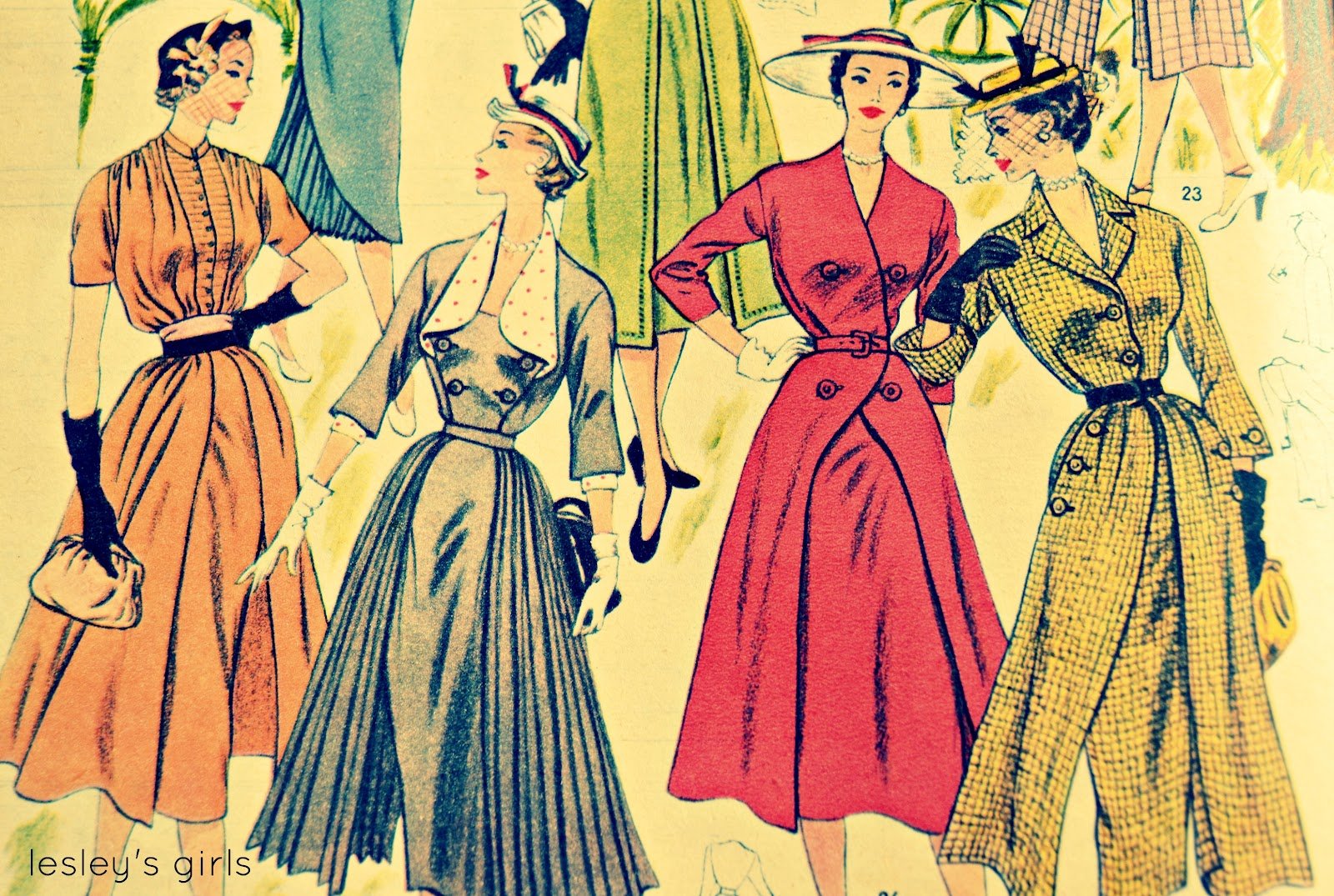 1950S Vintage Fashion 11 Desktop Wallpaper   Hivewallpapercom