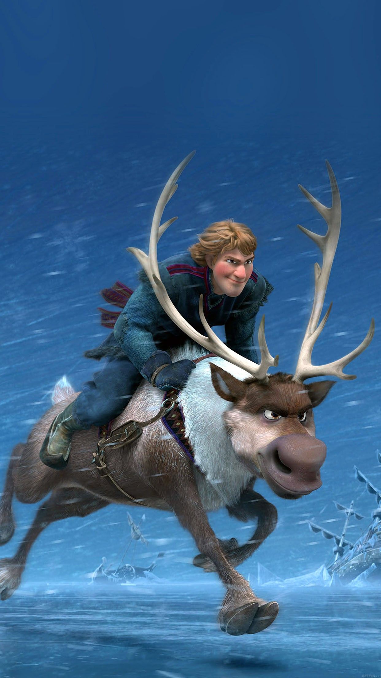 Kristoff And Swen Disney Illustration Frozen Movie Best