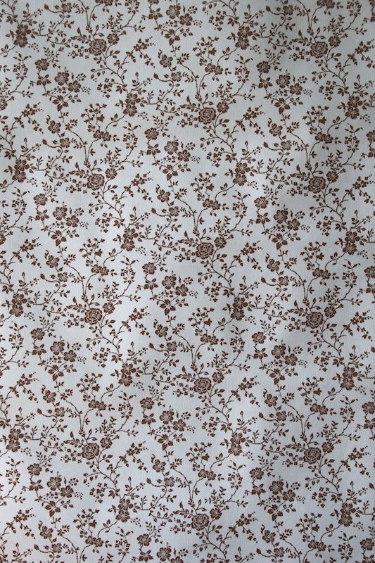 Small Flower Pattern Wallpaper White Background