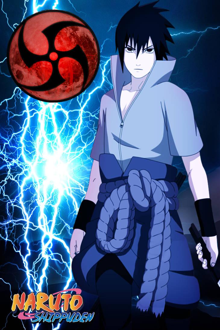 Affiche Naruto Sasuke By Elscer