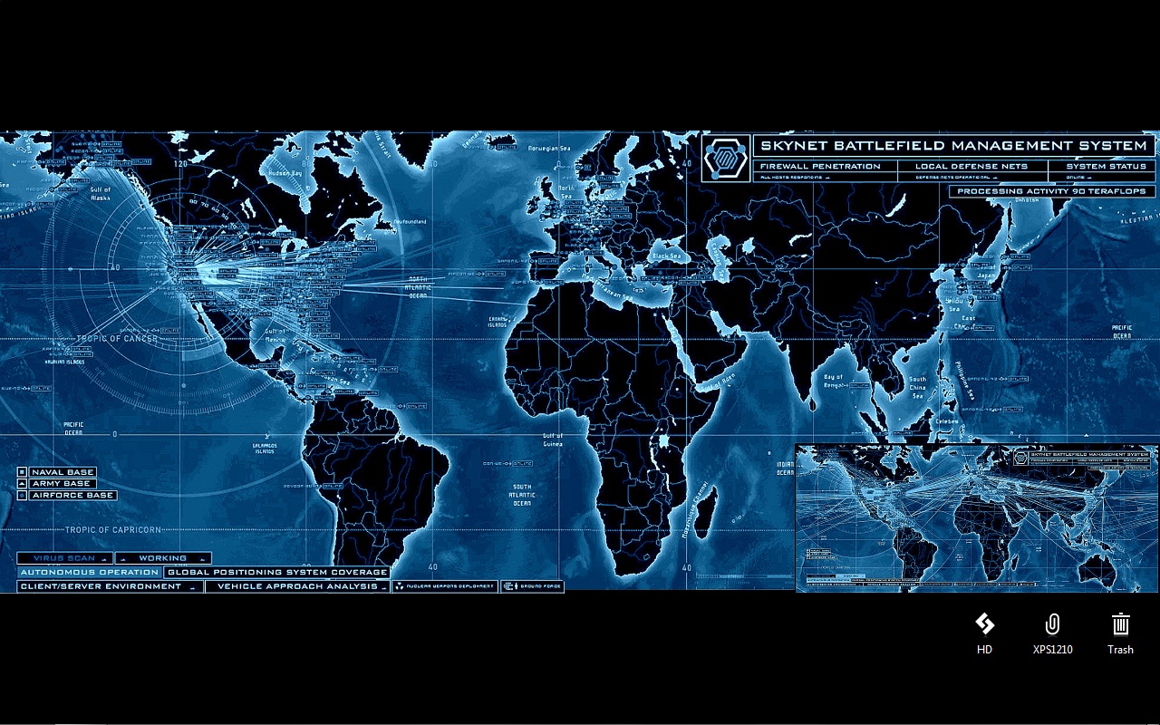 World Map Wallpaper