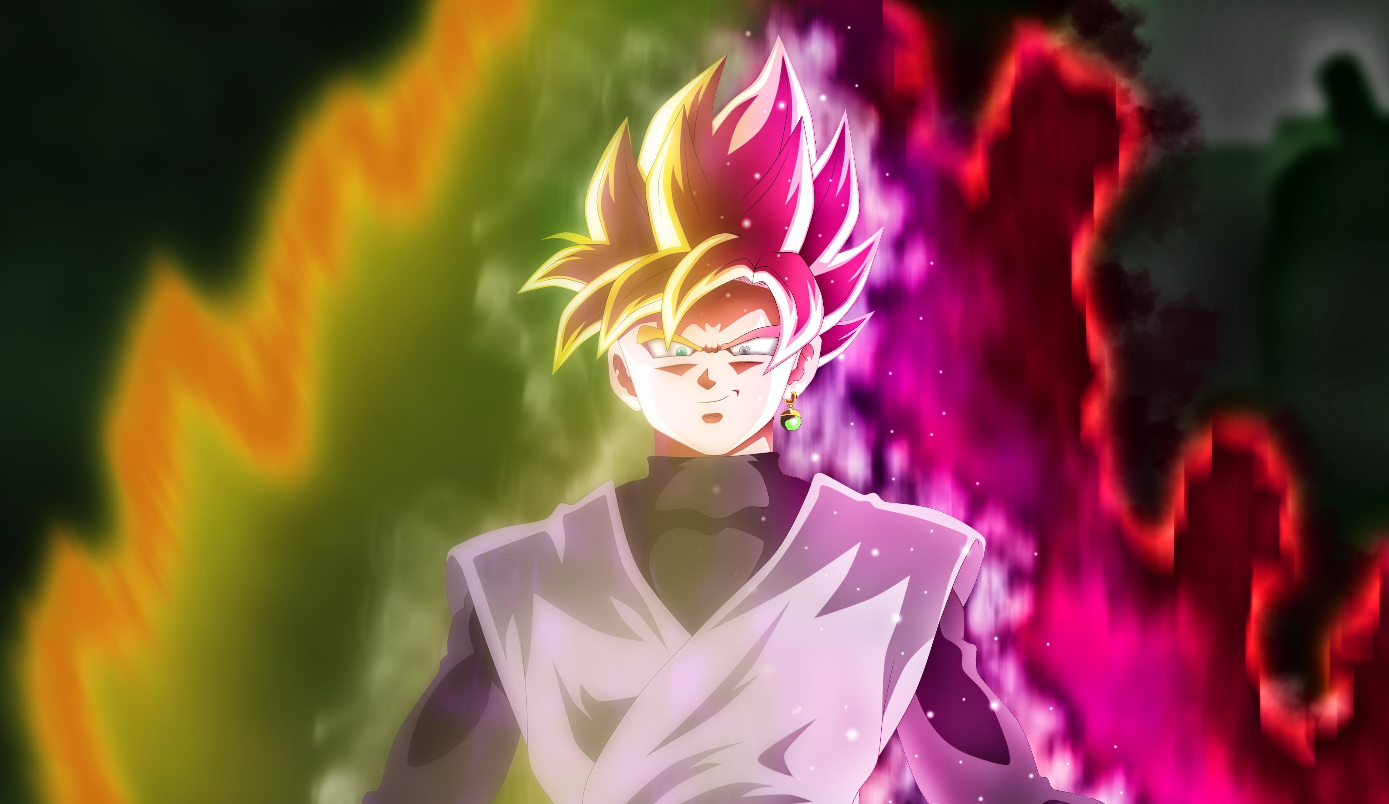Goku Black Super Saiyan Rose By Rmehedi Via