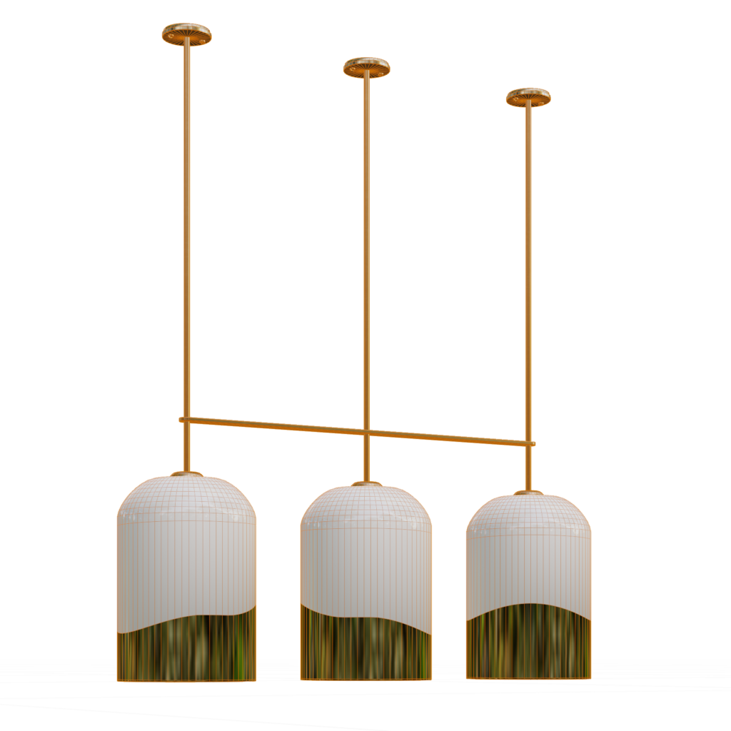 Triple Cylinder Ceiling Pendant Imeshh Wallpaper