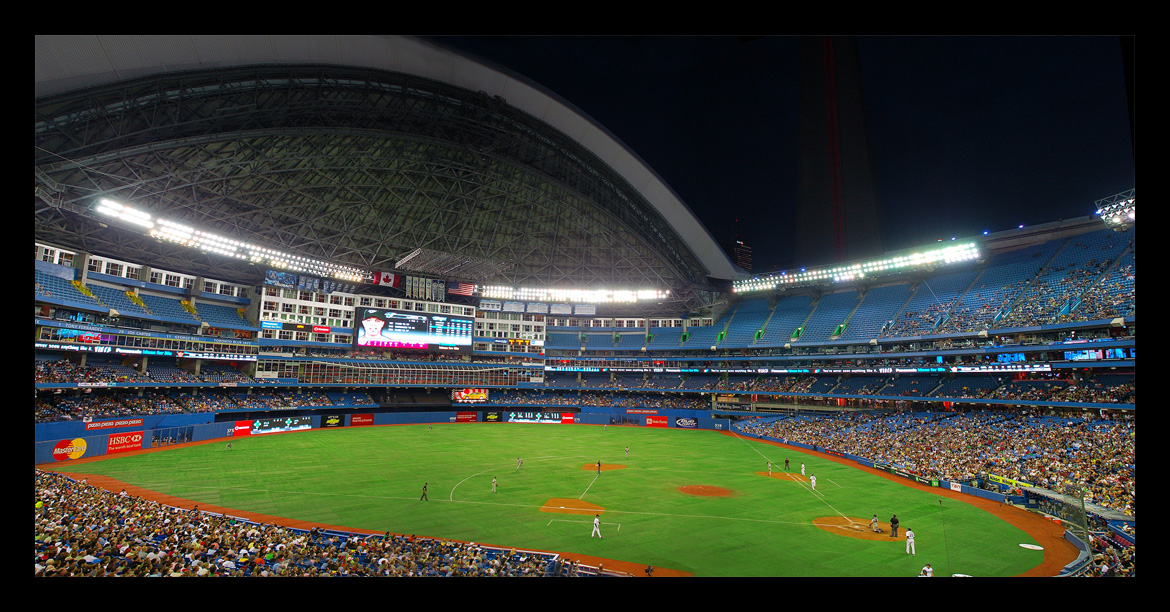 Rogers Center Panorama By Martinshiver