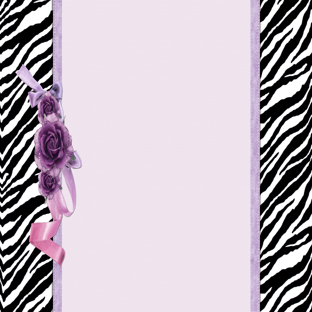 Walliepad Wallpaper For iPad Zebra Print Bling