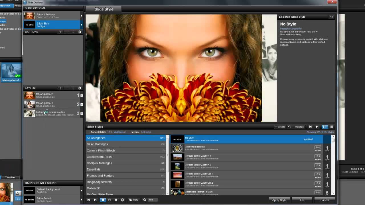 How To Bine Photos And Videos In Proshow