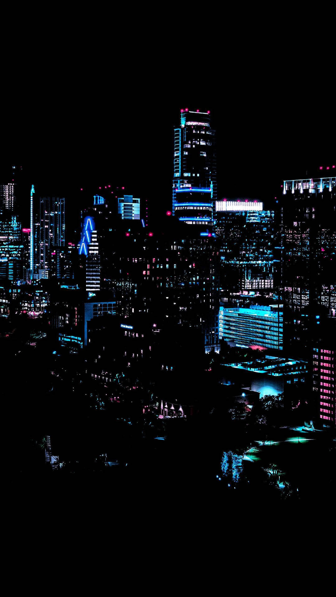Night City Aesthetic Wallpaper