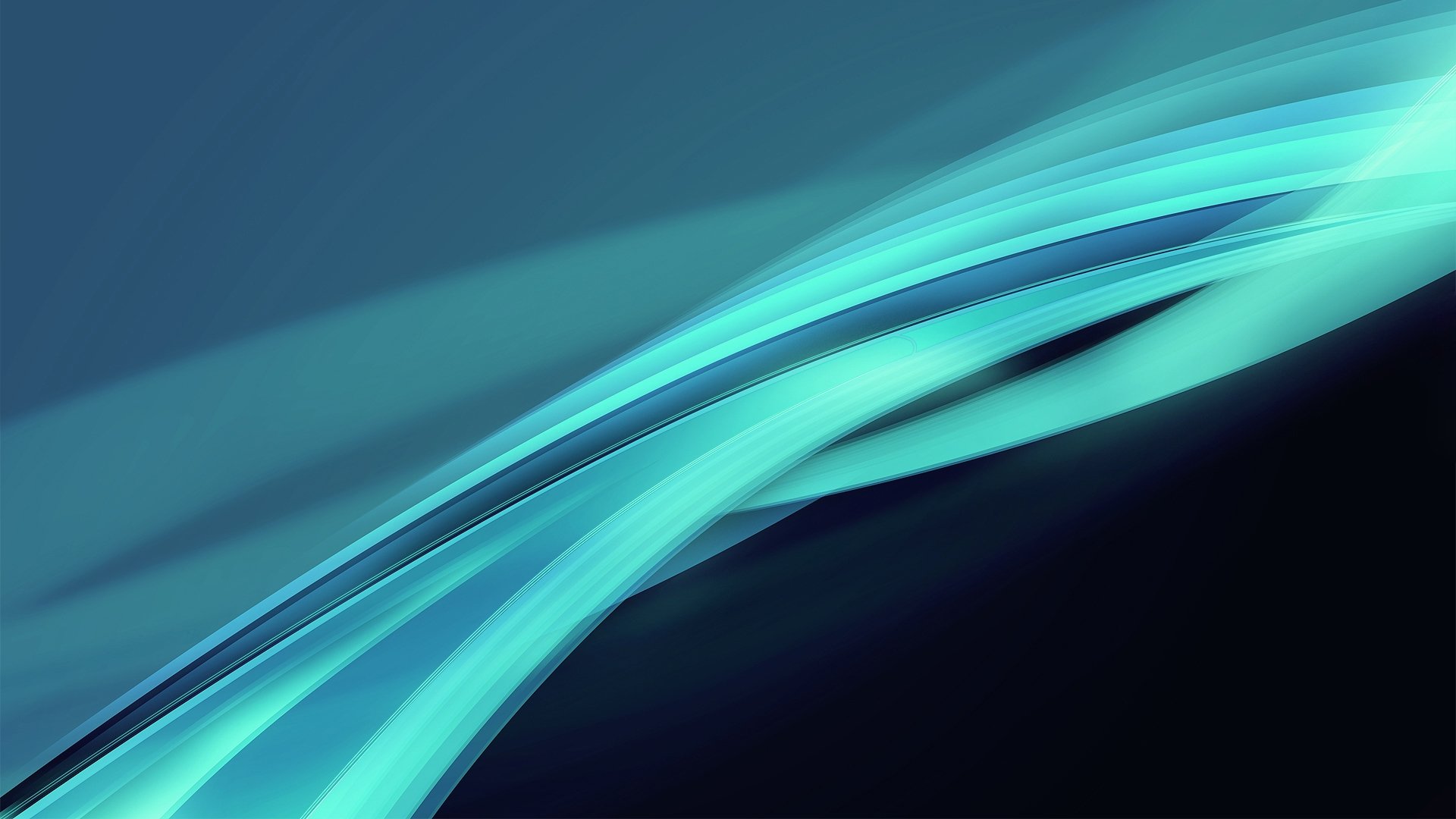 Abstract Turquoise HD Wallpaper