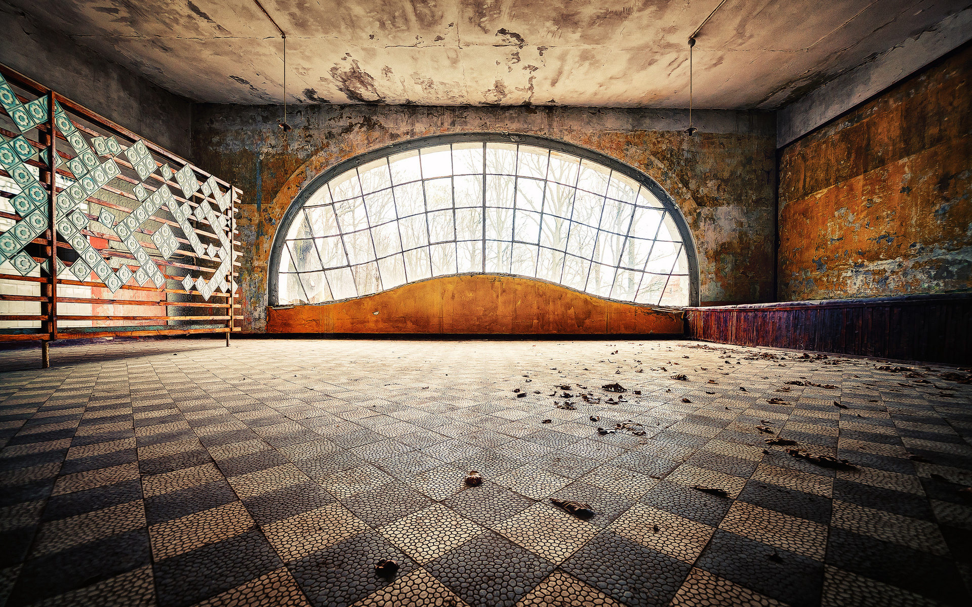 Architecture Buildings Room Window Retro Decay Urban Ruin