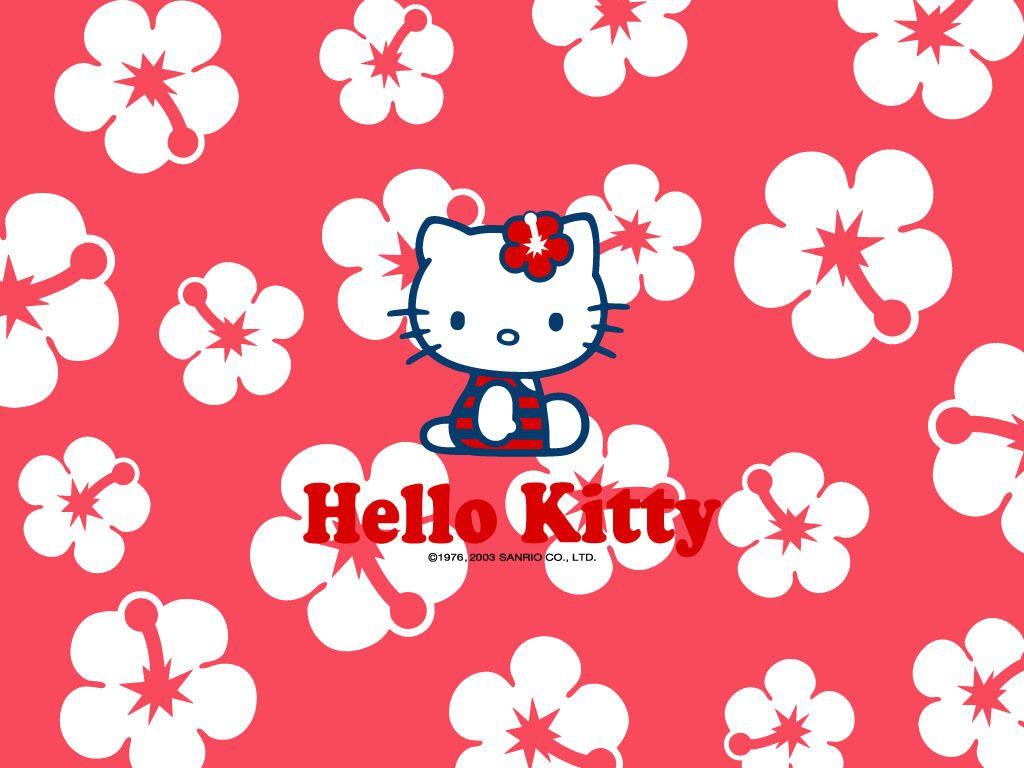 Wallpaper Background Hello Kitty