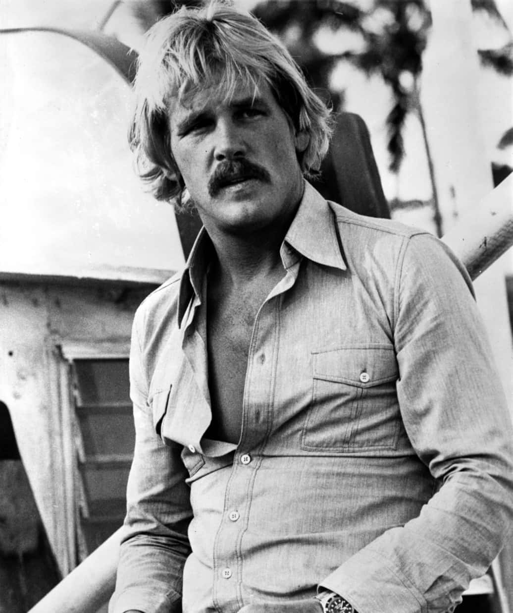 A Candid Portrait Of Actor Nick Nolte Wallpaper