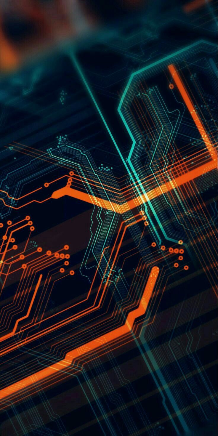 Electro Wall Wallpaper In Cellphone