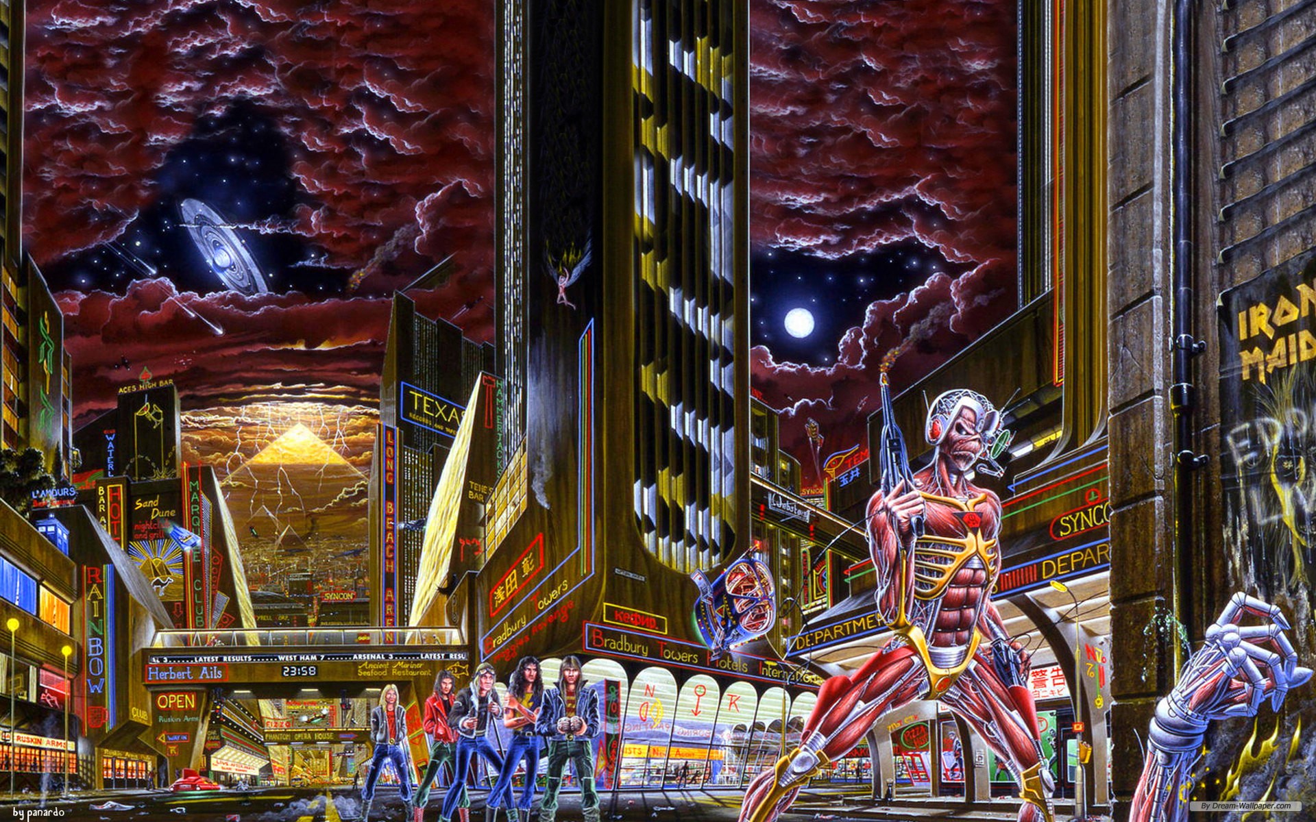 Iron Maiden Somewhere In Time 1986 PLAY IT LOUD