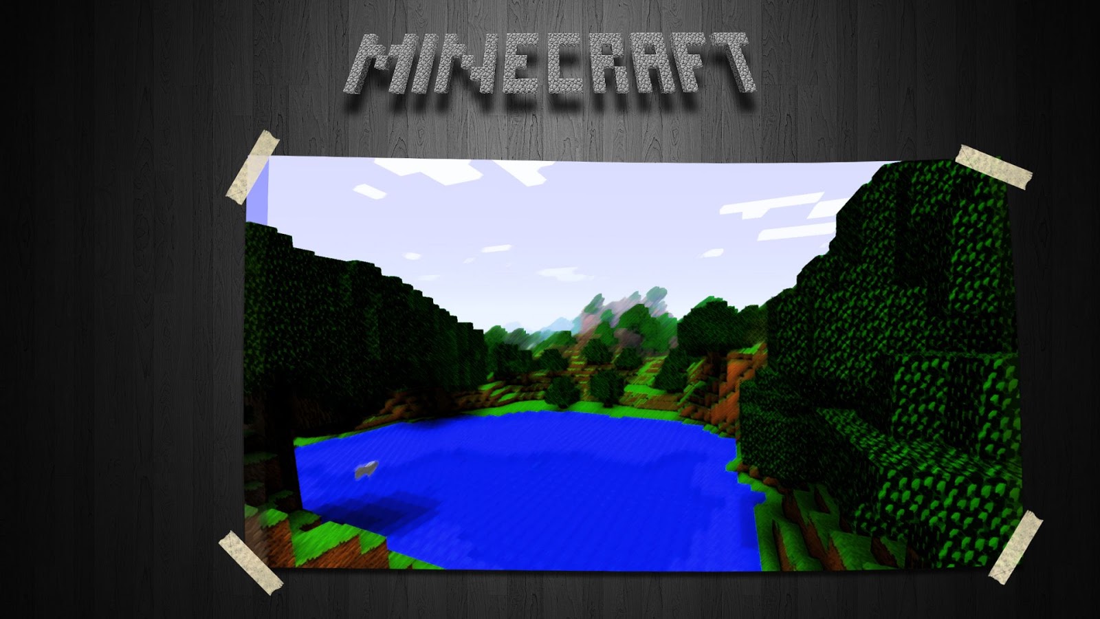 Most Recent Minecraft HD 1080p Wallpaper Background