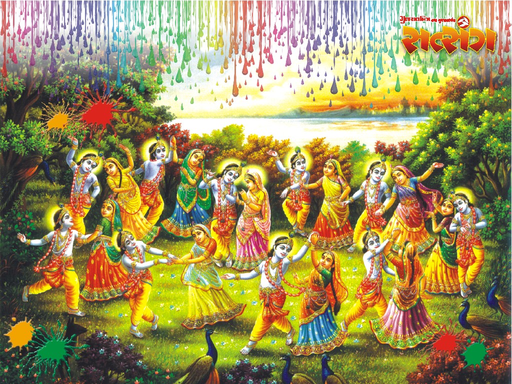 Beautiful Colorful Holi Wallpaper HD
