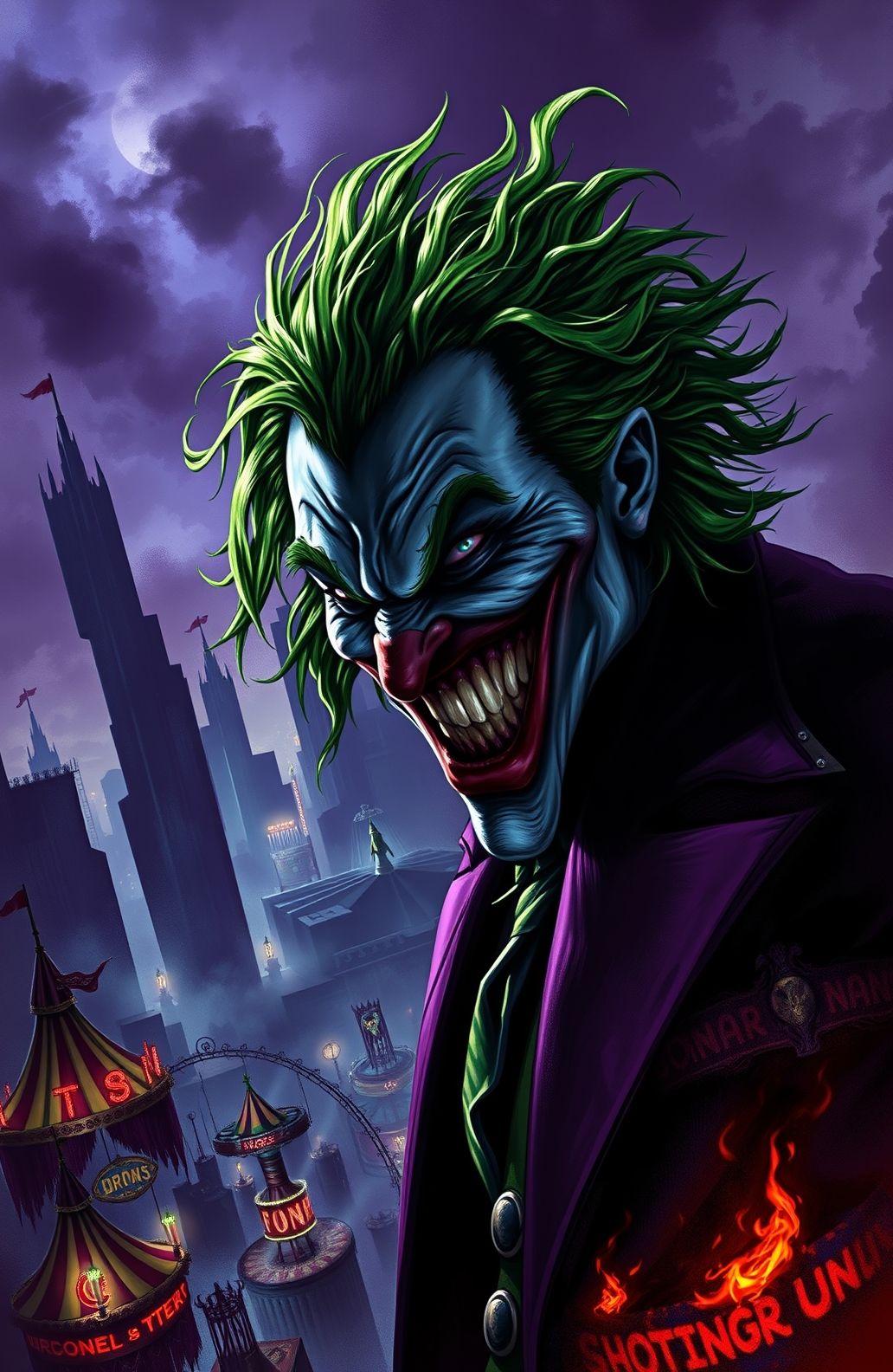 Evil Joker Wallpaper