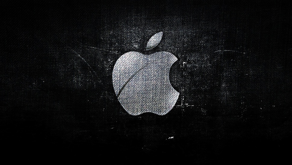 Logo Grey Black Bitten Apple Wallpaper And Desktop
