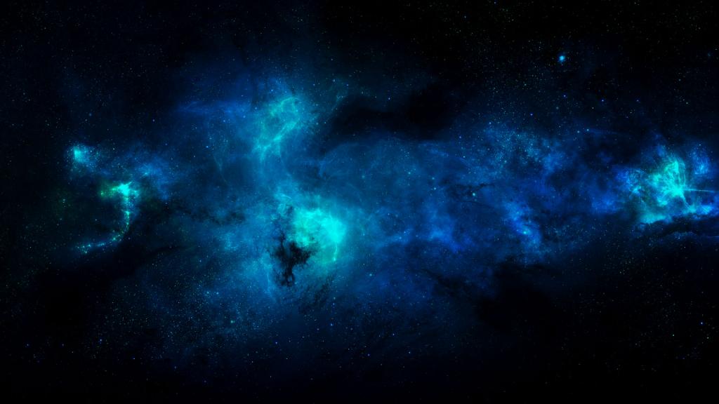 Blue Space Explosion Wallpaper For Android Live