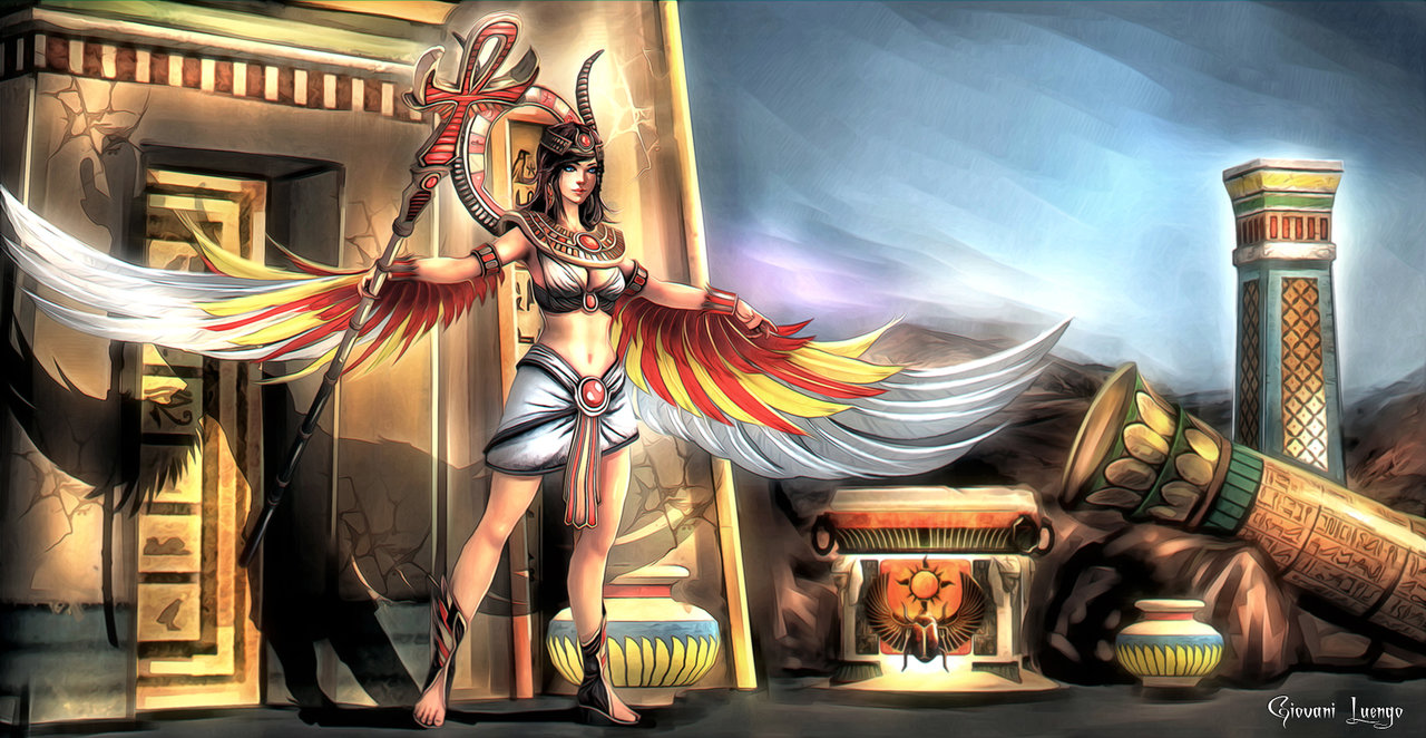 Isis   SMITE by Glluengo on