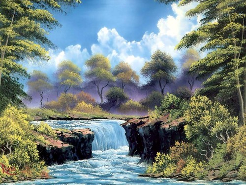 Have Fun Image Bob Ross Painting HD Wallpaper And