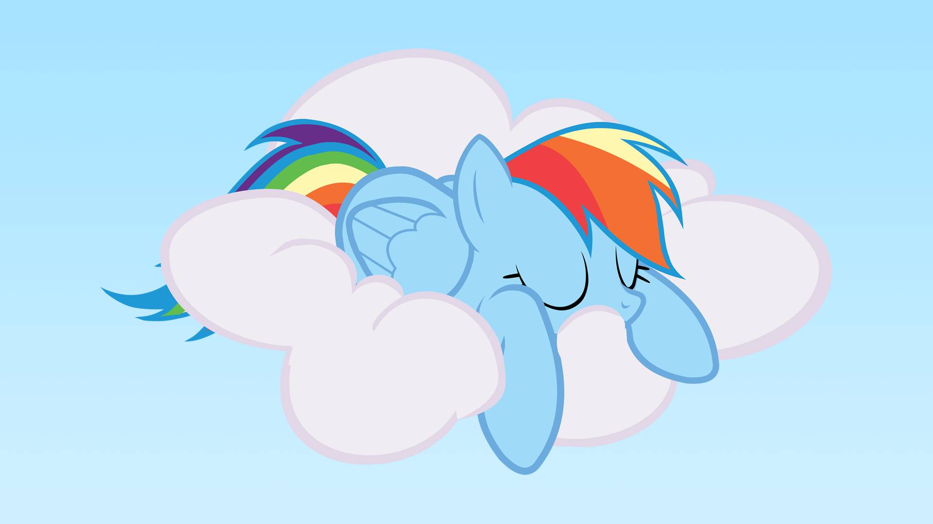 Sleepy Rainbow Dash My Little Pony Friendship Is Magic Picture