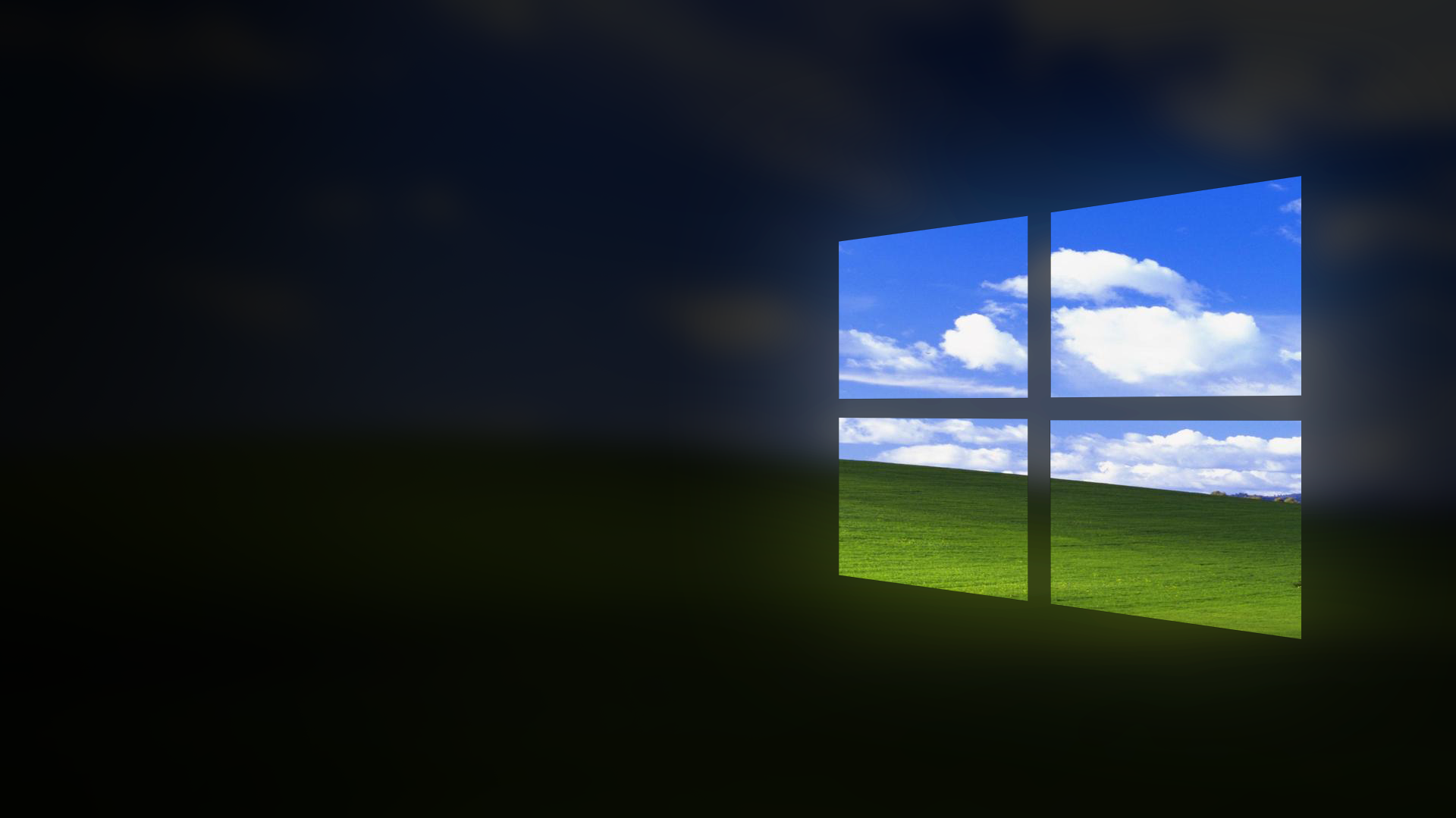 Windows Wallpaper But Xp Is In The Background