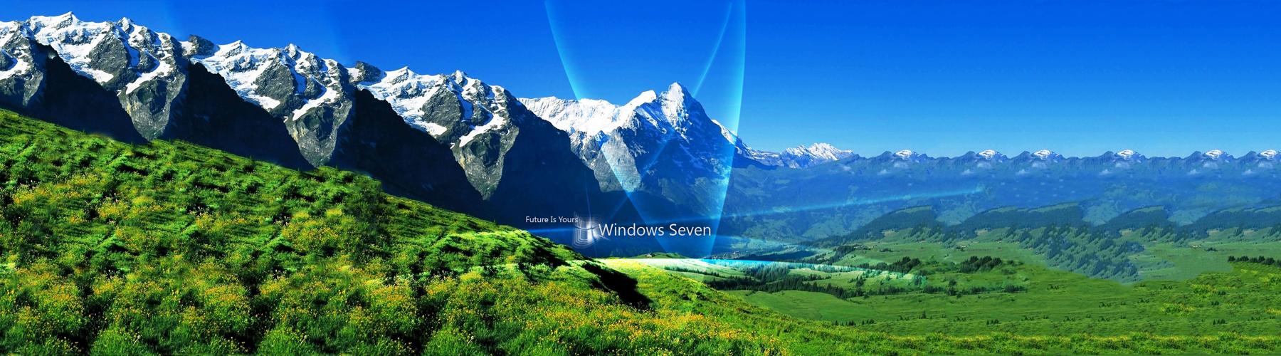 Windows Extended Desktop Two Wallpaper