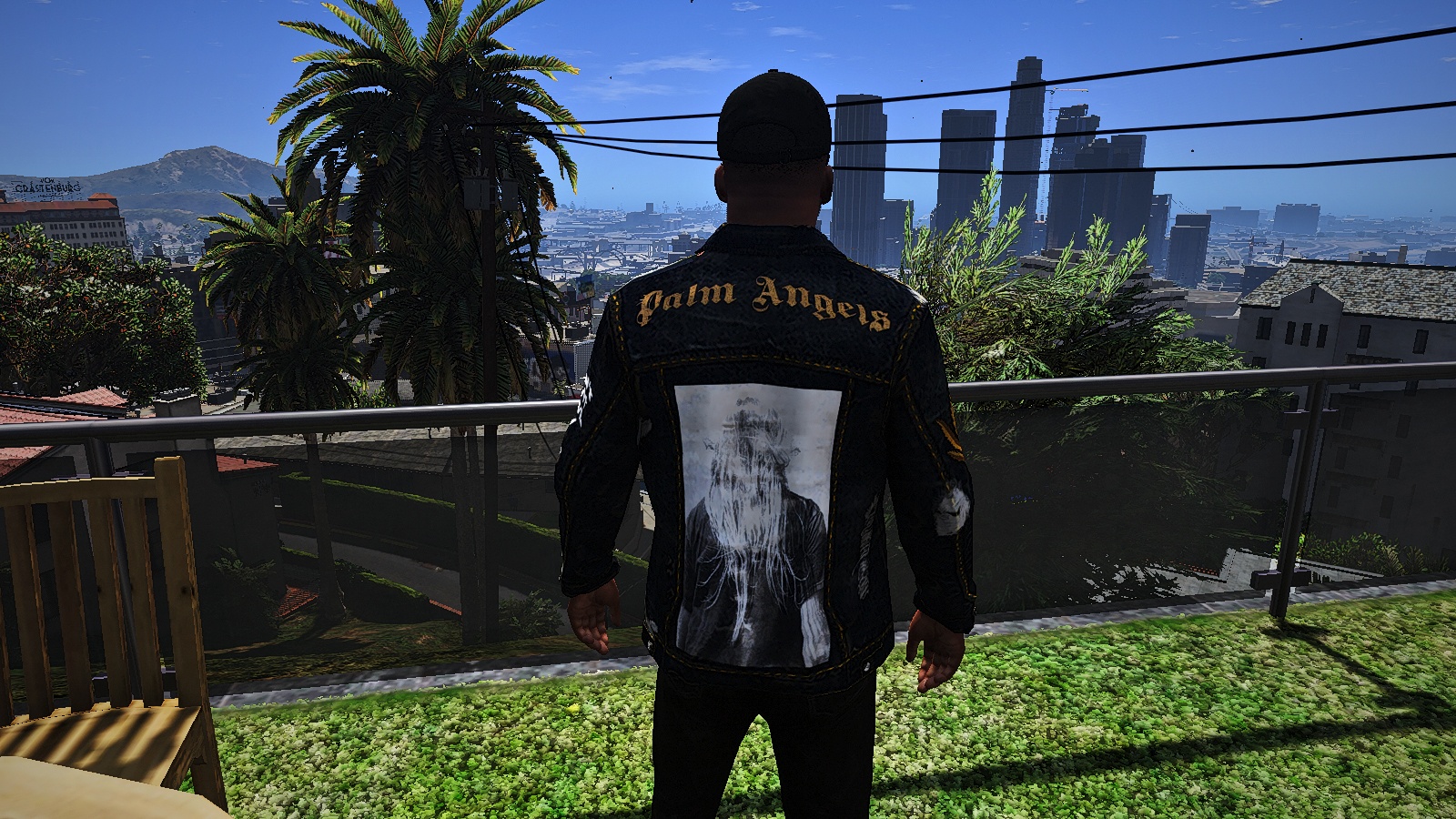 Palm Angels Raw Denim Jacket Gta5 Mods