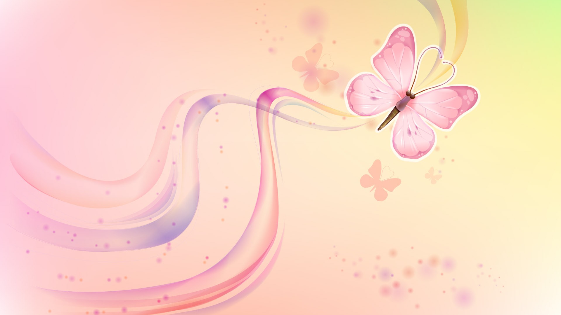 Butterfly Vector Design Background HD Wallpapers