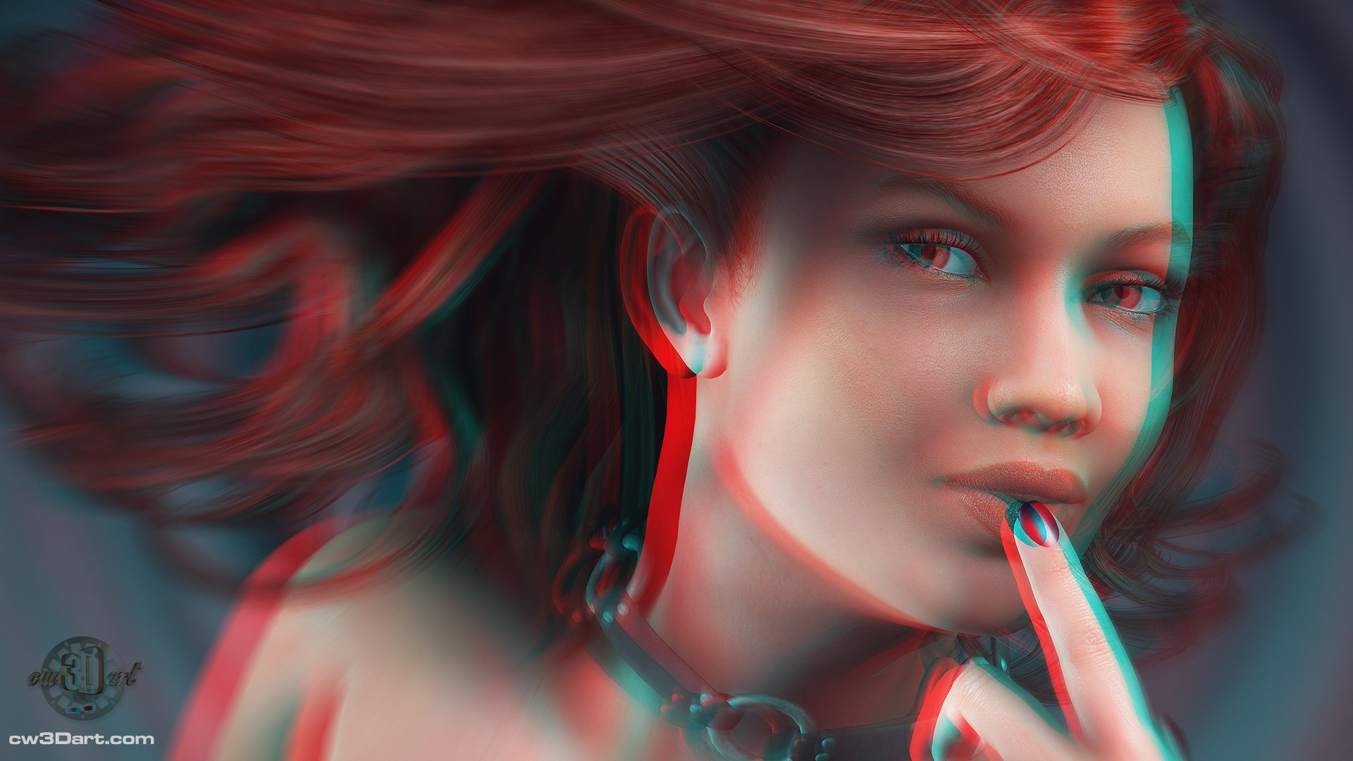 Anaglyph Wallpaper - WallpaperSafari