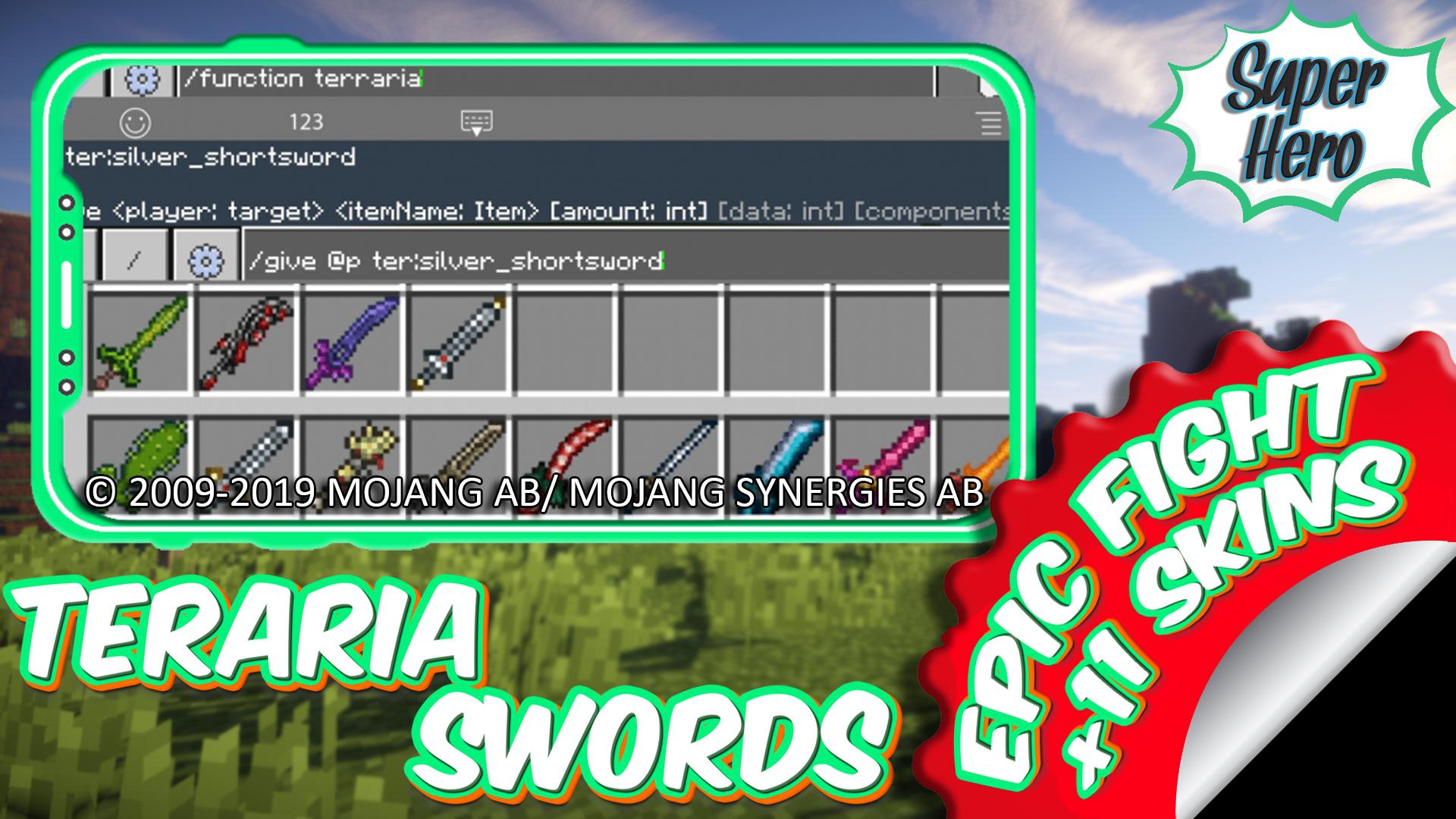 Mod Teraria Swords New Skins For Android Apk
