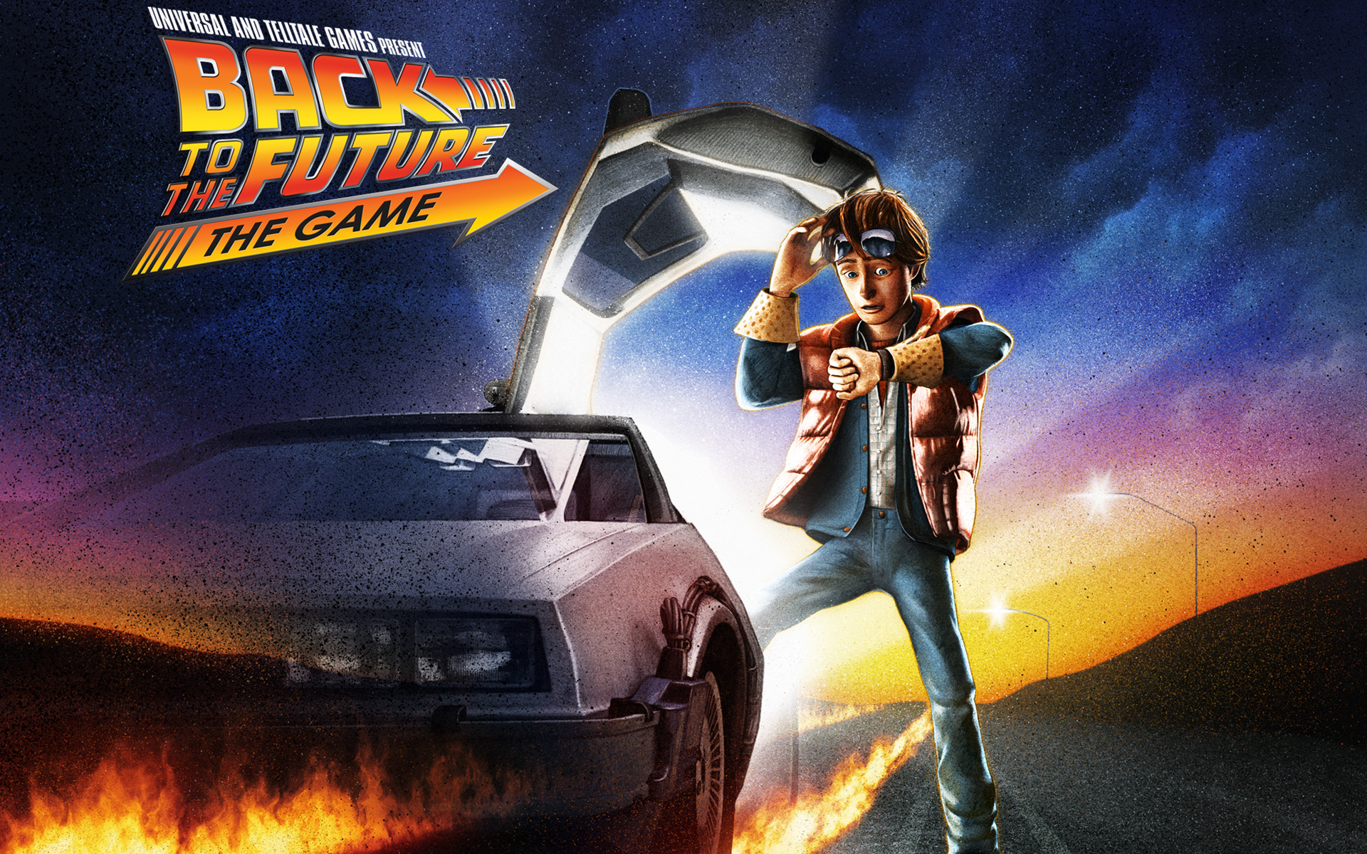 Free Back to the Future The Game Wallpaper in 1920x1200 1920x1200