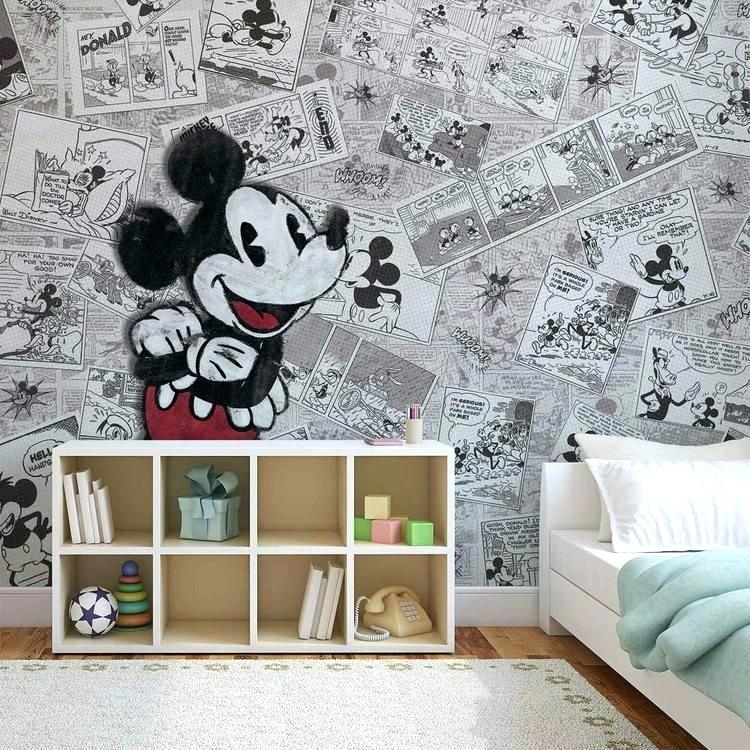 Mickey Mouse Wallpaper For Bedroom Bedrooms