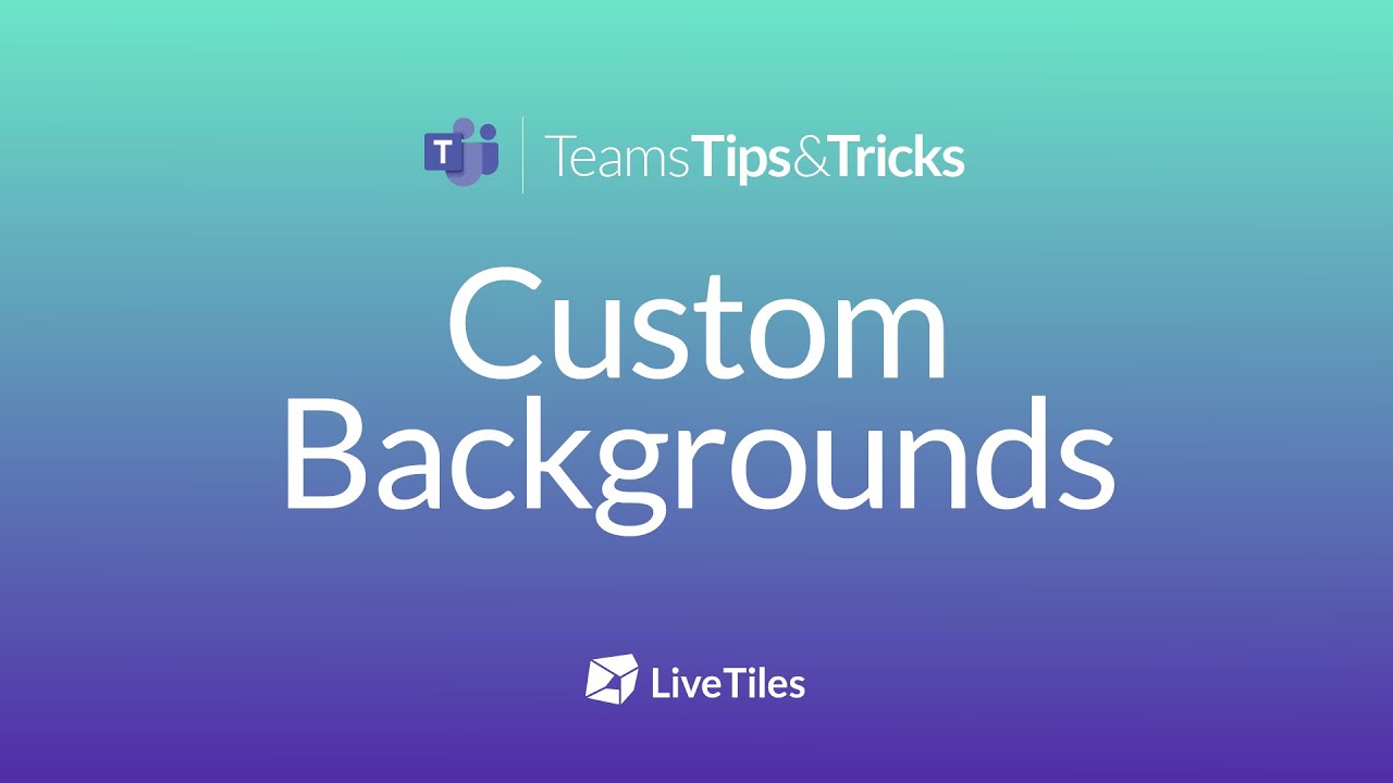 How To Turn On Custom Background In Microsoft Teams