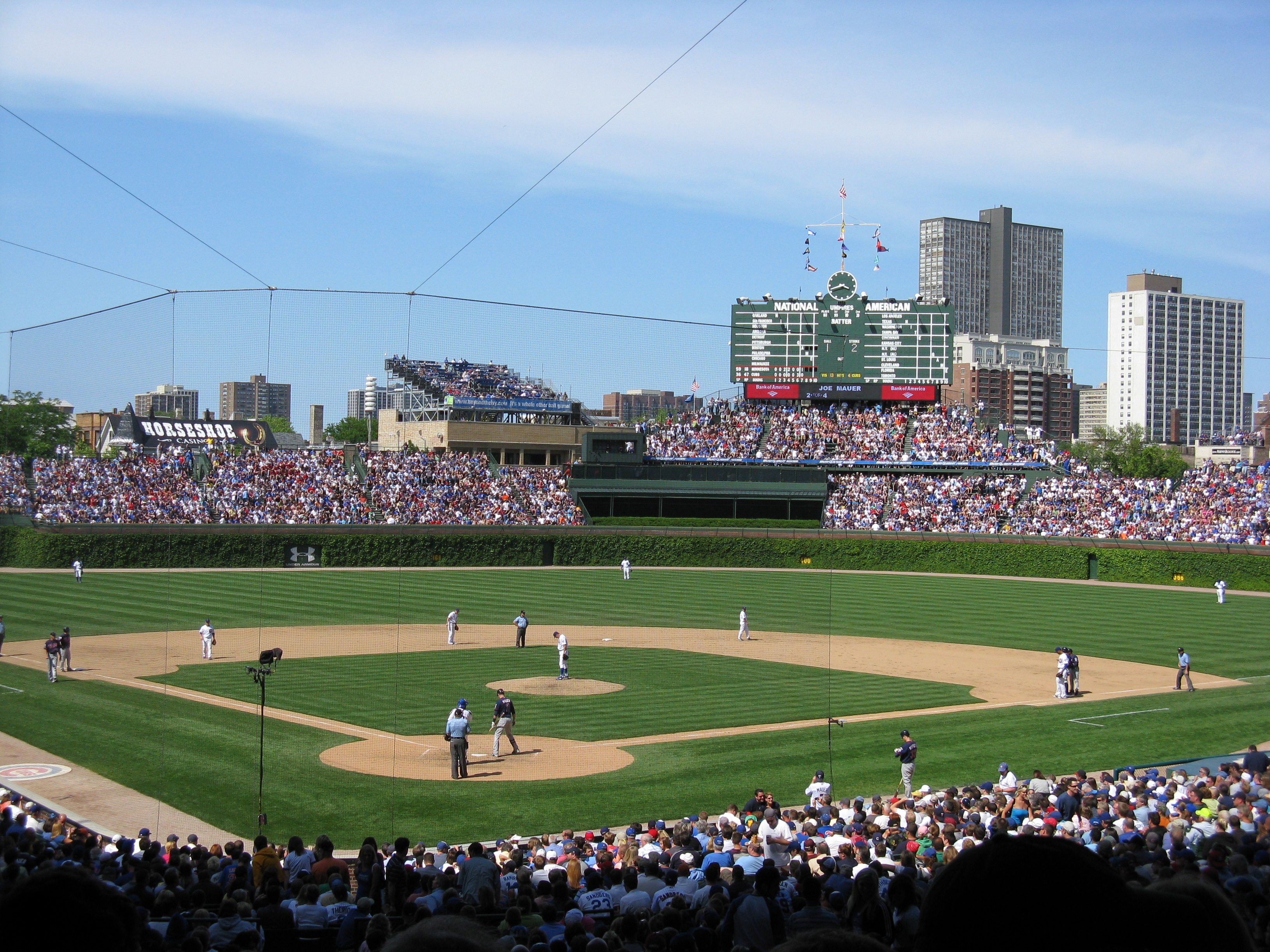 Wrigley Field Twins V Cubs Yes It Was A While Ago Daneeka S