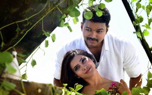 Theri Samantha Vijay T2 Wallpaper
